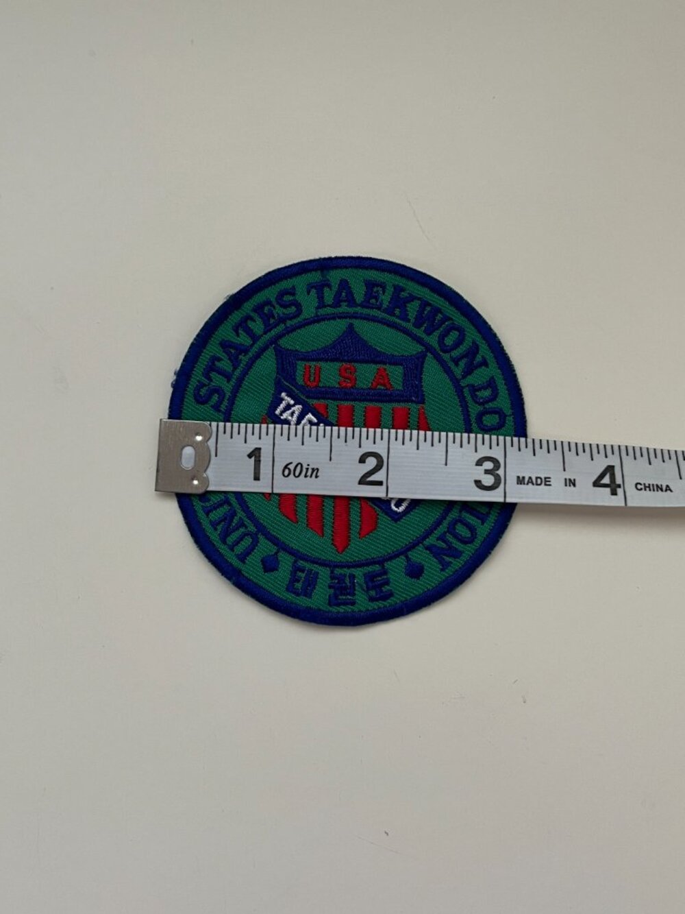 Vintage Taekwondo Badges TKD Martial Arts sporty uniform 90s olympics USA (5ct) - Picture 11 of 15